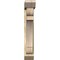 Ekena Millwork Olympic Slat Rough Sawn Bracket w/ Offset Brace, Douglas Fir, 6"W x 24"D x 36"H BKT0604X24X36OLY06RDF - alternate 3